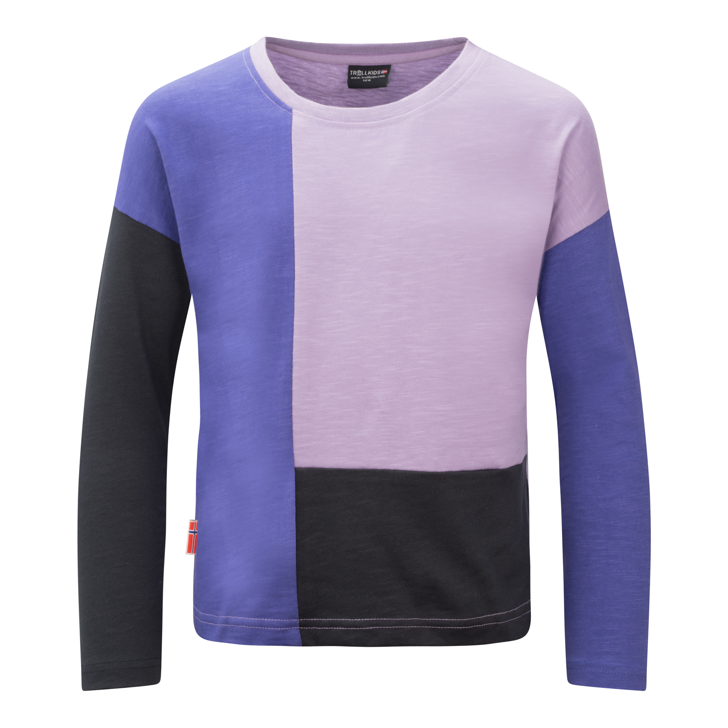 Girls Verdal Longsleeve GOTS dark purple 116 566 154 116